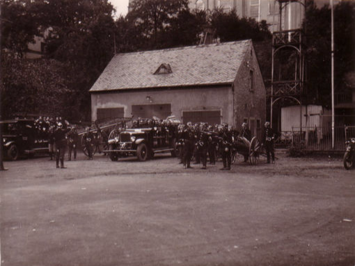 Erstes Gerätehaus der FF Einsiedel